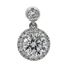 Picture of Round outline with diamond bail pendant