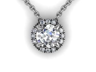 Picture of Round center Round outline pendant