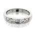 Picture of Channel set band princess cut stones