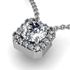 Picture of Slide set cushion outline round center pendant