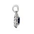 Picture of Oval center pendant with diamond bail