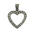 Picture of Heart shape pendant with diamond bail