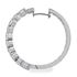 Picture of Prong set on the outside pave set on the inside hoops
