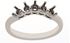 Picture of Curved band shared prong set under gallery 2
