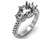 Picture of Three stone halo shared prong set 2