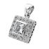 Picture of Square outline square center pendant with bail