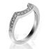 Picture of Matching curved band pave set