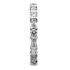 Picture of Bar set round and baguette cut stones eternity band