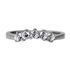 Picture of 5 stones curved band prong set