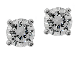 Picture of 4 prong studs for round center stone