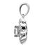 Picture of Bezel set pendant with four prong center