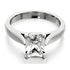 Picture of Emerald cut 4 prong head solitaire ring