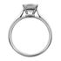 Picture of Princess cut 4 prong head solitaire ring