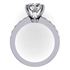 Picture of 6 prong Solitaire with accents channel set