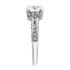 Picture of Solitaire with accents three row pave set 1