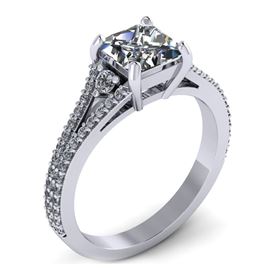 Picture of CR10265 princess cut center