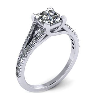 Picture of CR10779 princess cut center