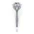 Picture of Split shank halo cushion outline round center