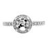 Picture of Round outline halo round center 6