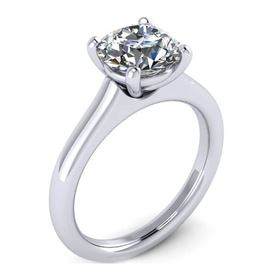 Picture of 4 prong basket flush fit solitaire