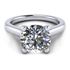 Picture of 4 prong basket flush fit solitaire