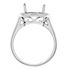 Picture of Halo ring with pave set halo and filigree