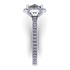 Picture of Halo ring cushion outline cushion center 3
