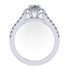 Picture of Oval outline halo oval center stone 2