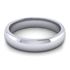 Picture of 4.0mm Platinum Half Round Comfort Fit Band