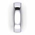 Picture of 6.0mm Platinum Half Round Comfort Fit Band With Milgrain