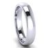 Picture of 4.0mm Platinum Half Round Comfort Fit Band