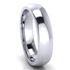 Picture of 5.0mm Platinum Half Round Comfort Fit Band