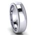 Picture of 6.0mm Platinum Half Round Comfort Fit Band With Milgrain