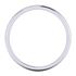 Picture of 2.0mm Platinum Half Round Comfort Fit Band