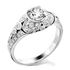 Picture of Antique ring round center stone 1