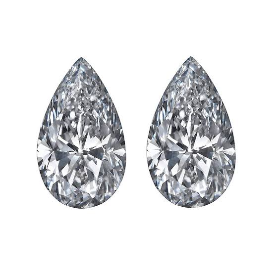 0.15ct match pair pear shape