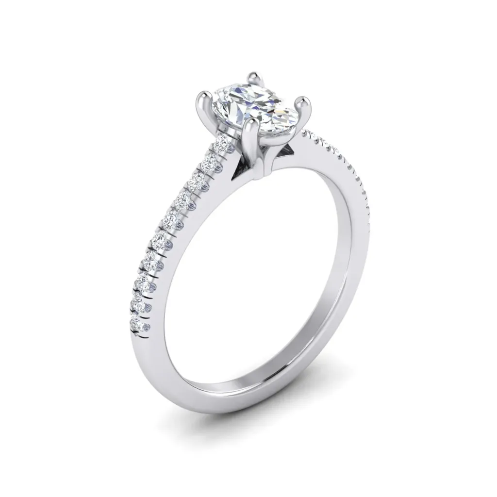 CR14904 (14K Yellow Gold, Diamond B - HI - VS2 - SI1)