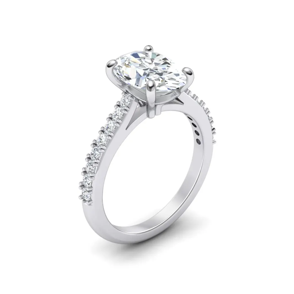 CR16358 (14K Yellow Gold, Diamond B - HI - VS2 - SI1)