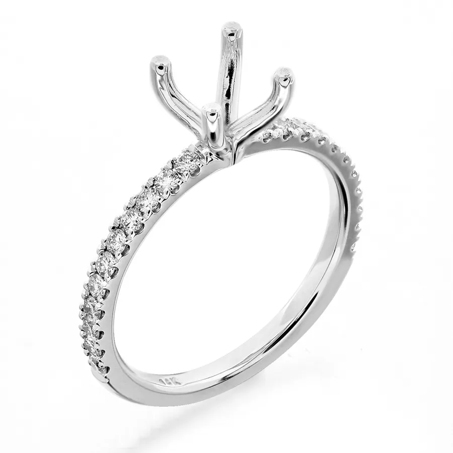 CR11438 (14K Yellow Gold, Diamond B - HI - VS2 - SI1)
