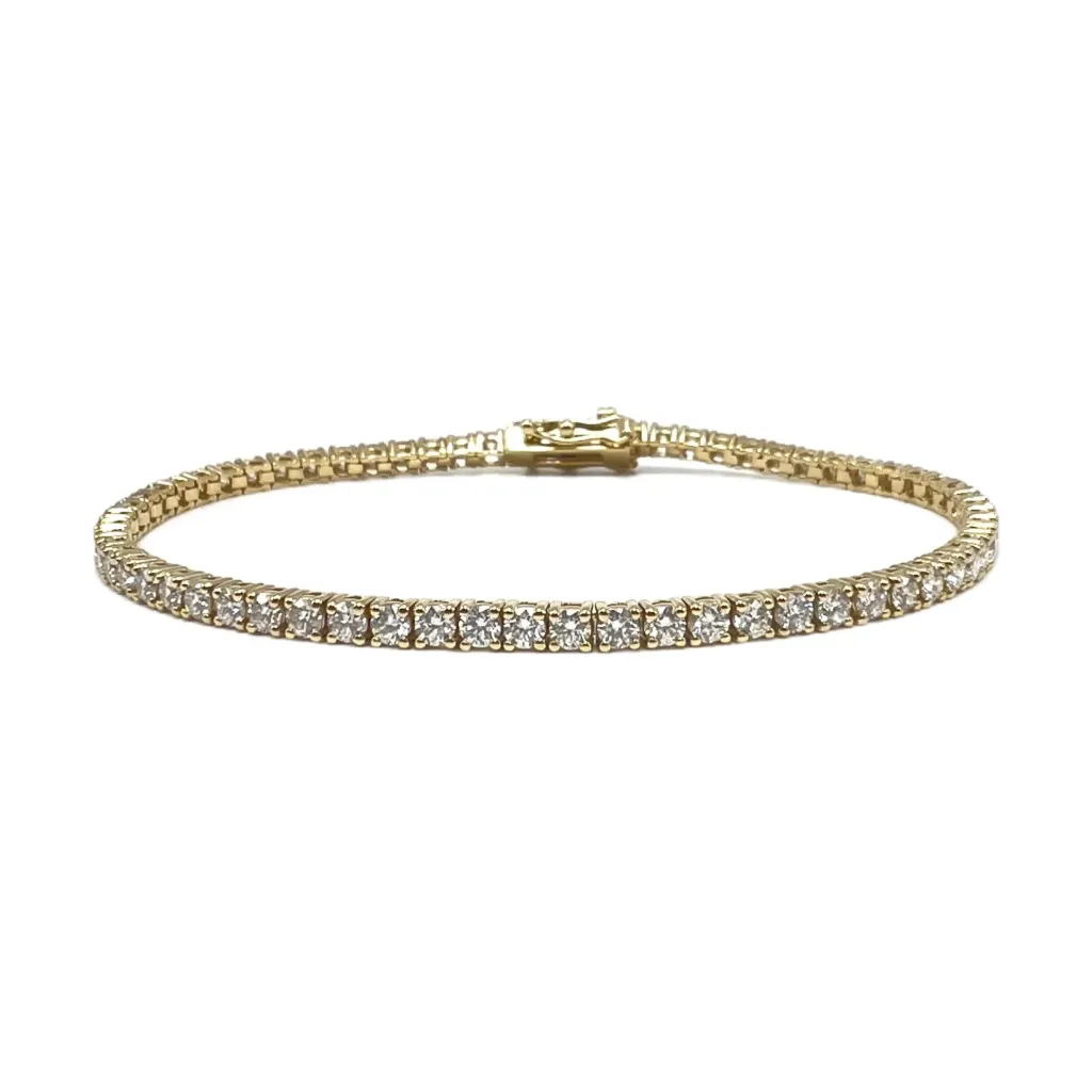 4 Prong Tennis Bracelet
